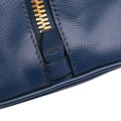 Medium Saffiano Lux Promenade Satchel