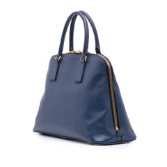 Medium Saffiano Lux Promenade Satchel