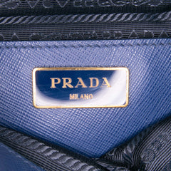 Medium Saffiano Lux Promenade Satchel