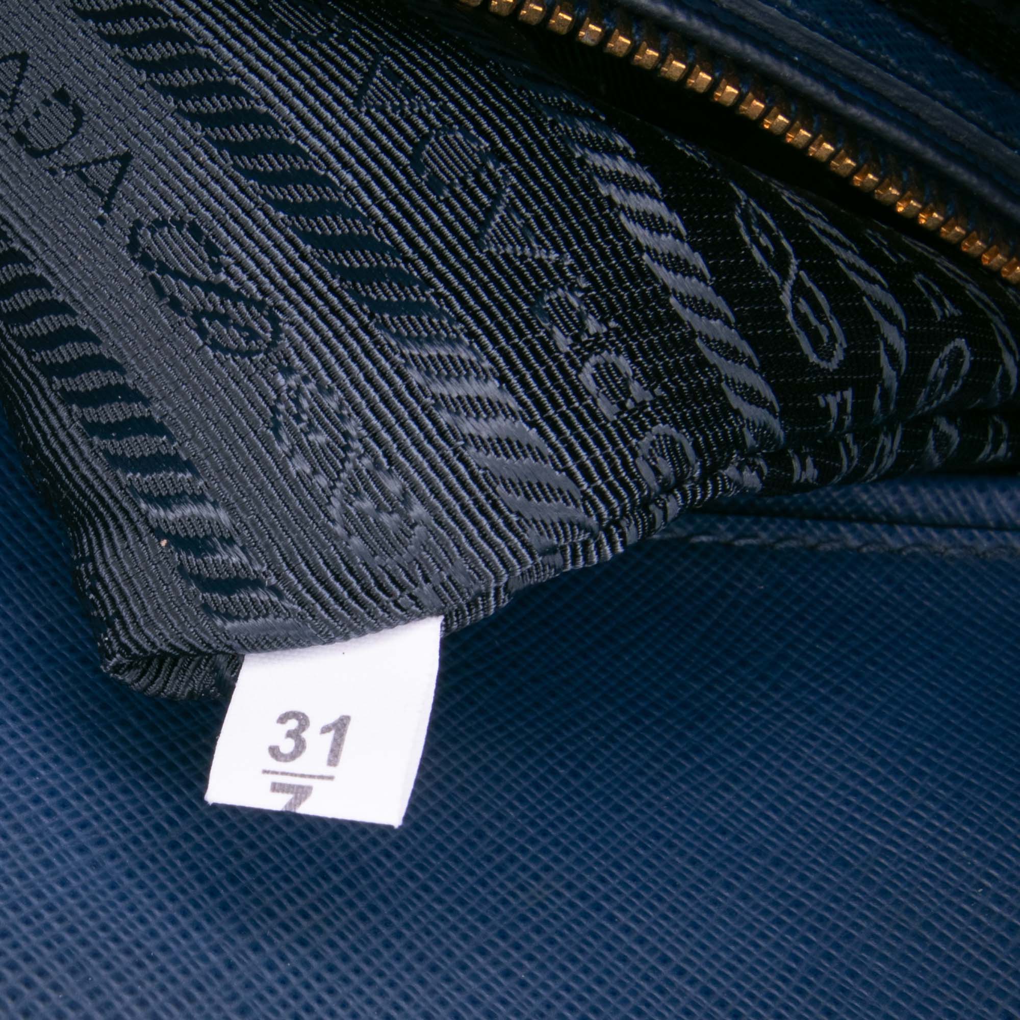 Medium Saffiano Lux Promenade Satchel