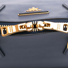 Medium Saffiano Lux Promenade Satchel