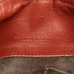 Intrecciato Trimmed Nappa Top Handle Bag