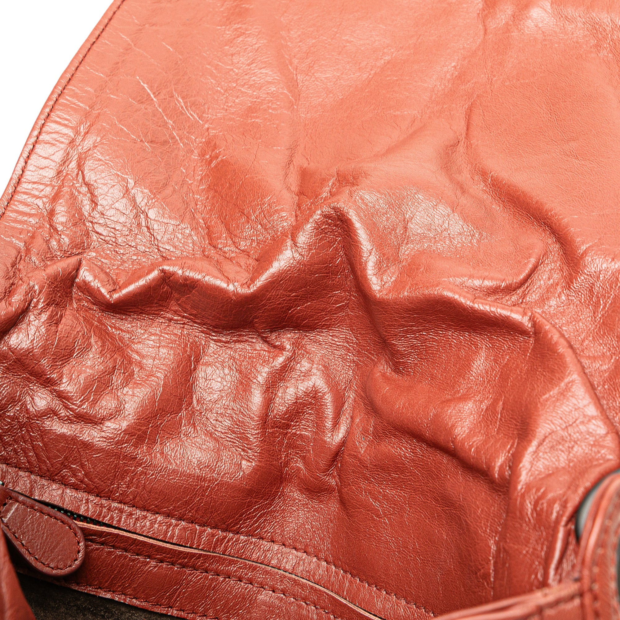 Intrecciato Trimmed Nappa Top Handle Bag