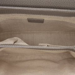 Small Dollar Calf Interlocking G Top Handle