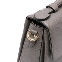 Small Dollar Calf Interlocking G Top Handle
