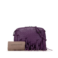 Intrecciato Fringe Nodini Crossbody