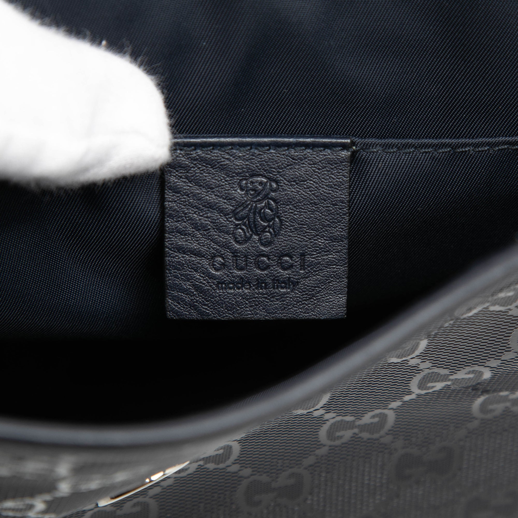 Kids GG Imprime Web Messenger Bag