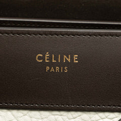 Micro Tricolor Nubuck and Calfskin Luggage Tote