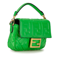 Mini Embossed Zucca Baguette Satchel_1