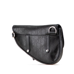 Oblique Perforated Calfskin Galaxy Saddle Bag