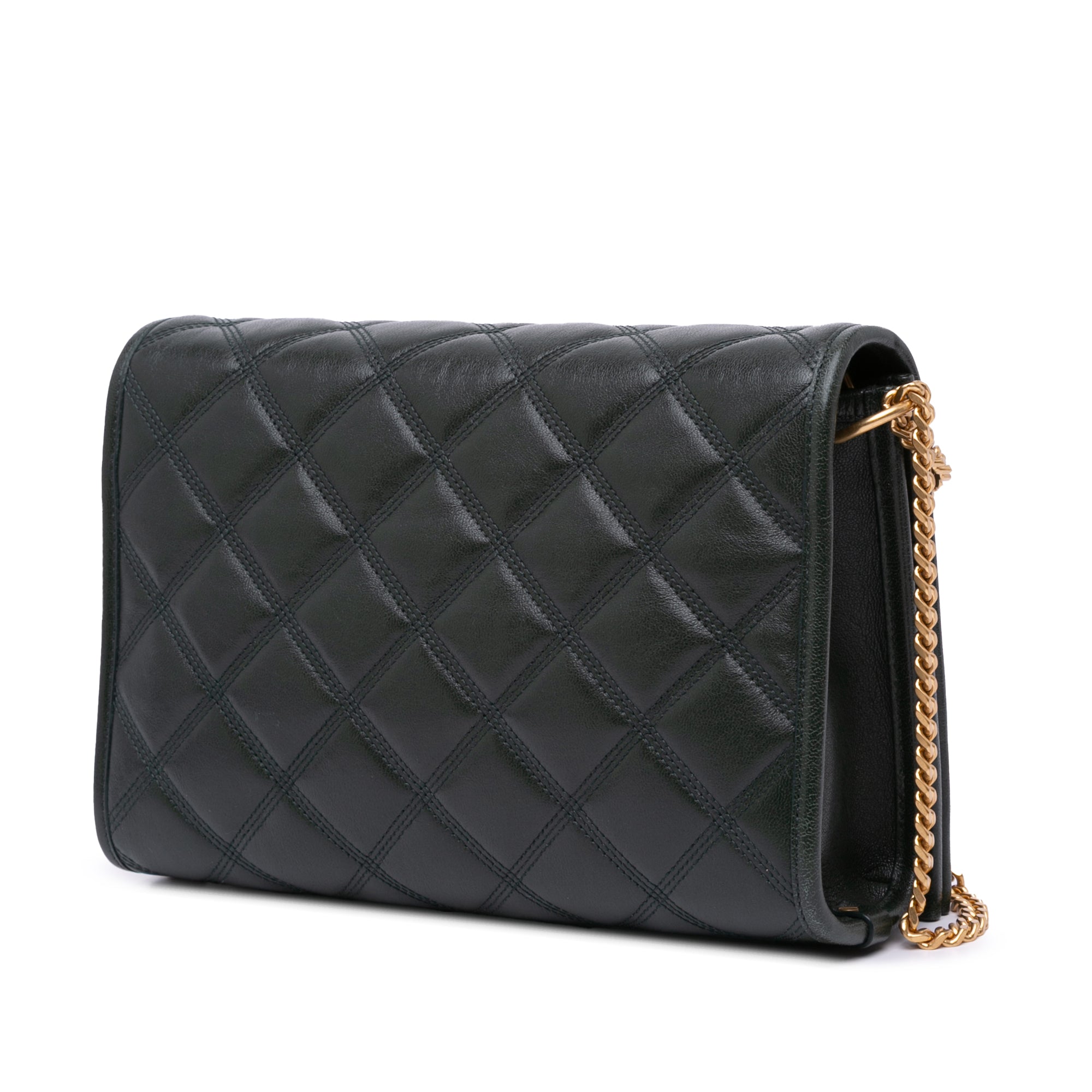 Small Quilted Lambskin Becky Chain Shoulder Bag