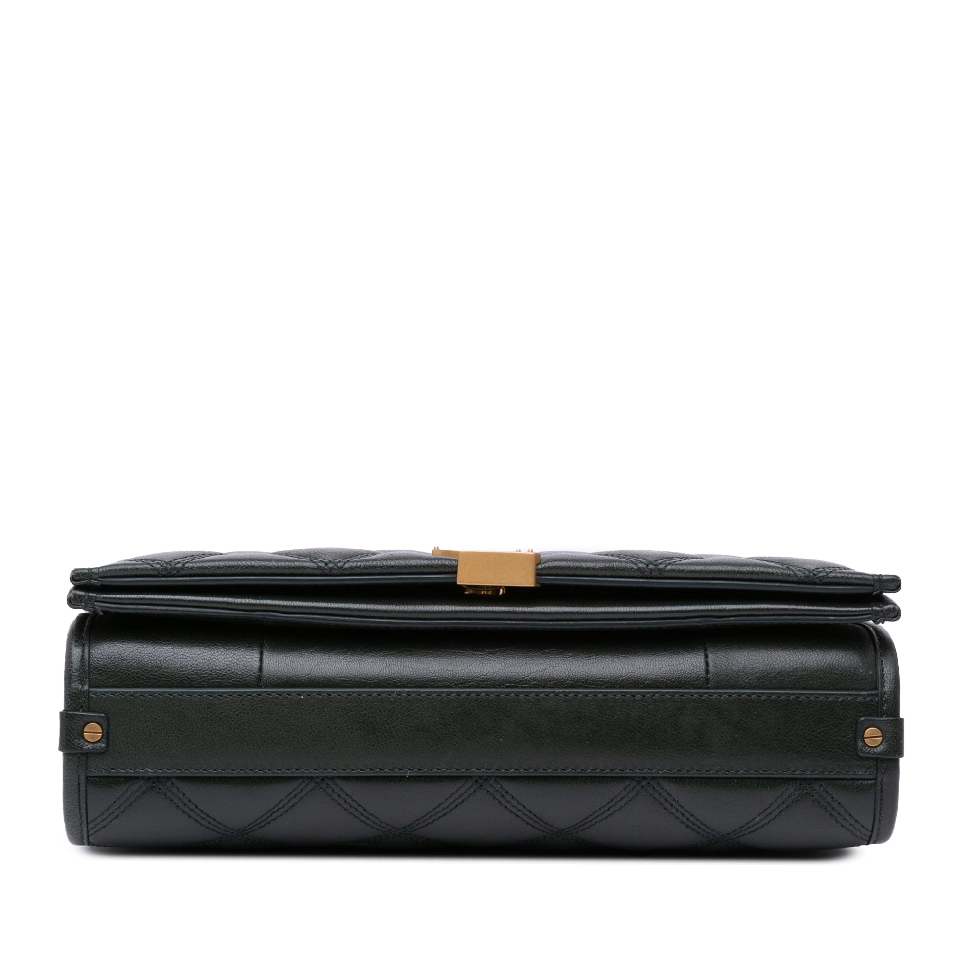 Small Quilted Lambskin Becky Chain Shoulder Bag