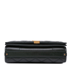 Small Quilted Lambskin Becky Chain Shoulder Bag