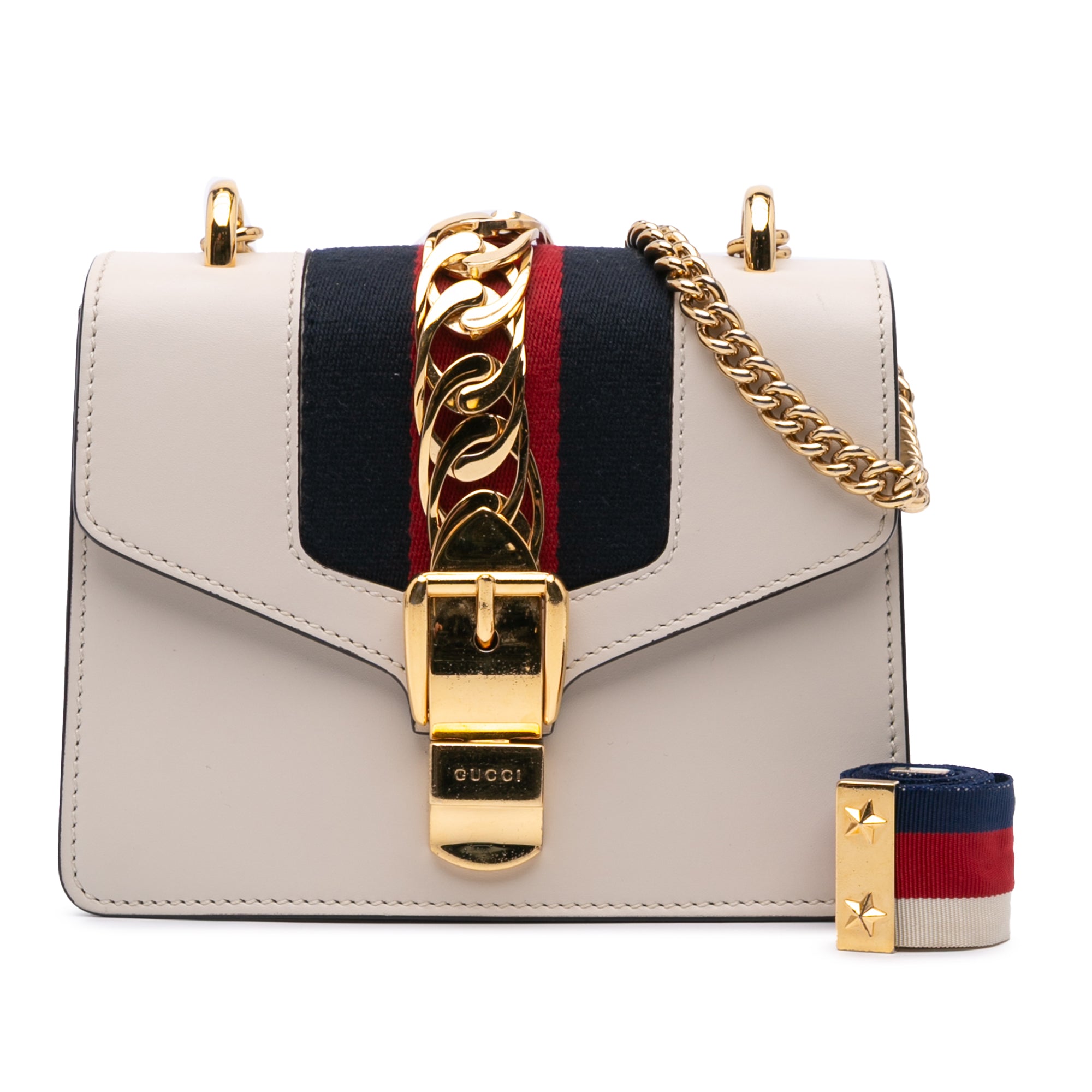 Mini Calfskin Sylvie Chain Crossbody