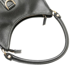 Leather Abbey D Ring Shoulder Bag