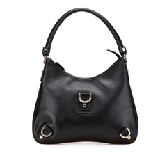 Leather Abbey D Ring Shoulder Bag