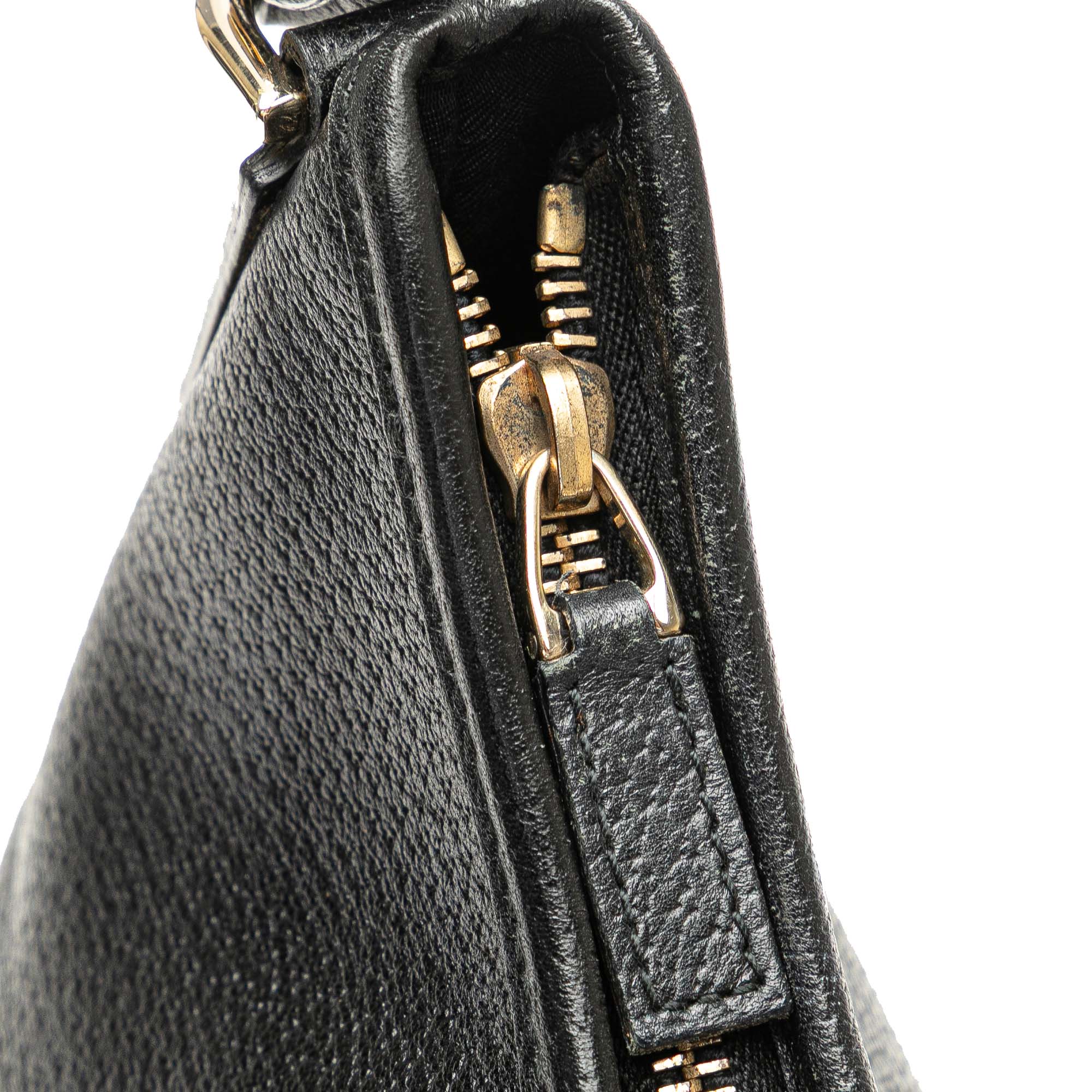 Leather Abbey D Ring Shoulder Bag