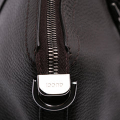 Large Leather GG Charm Dome Satchel