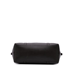Large Leather GG Charm Dome Satchel