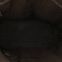 Large Leather GG Charm Dome Satchel
