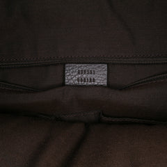 Large Leather GG Charm Dome Satchel