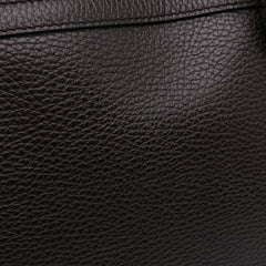 Large Leather GG Charm Dome Satchel