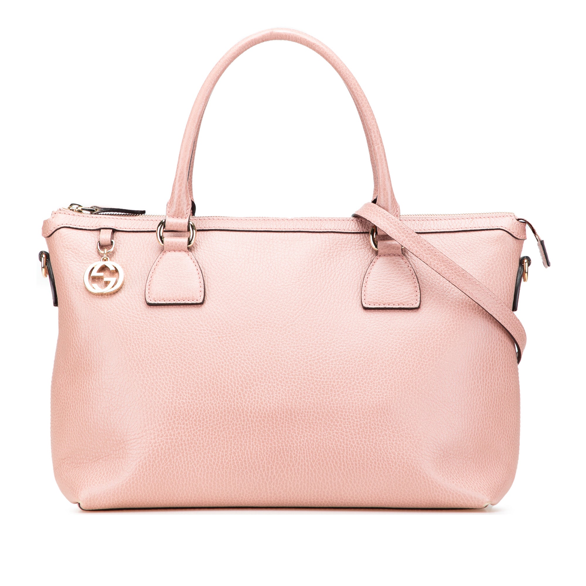 Dollar Calfskin GG Charm Satchel