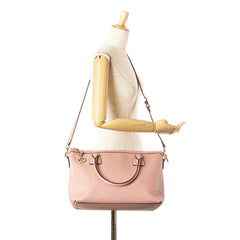 Dollar Calfskin GG Charm Satchel