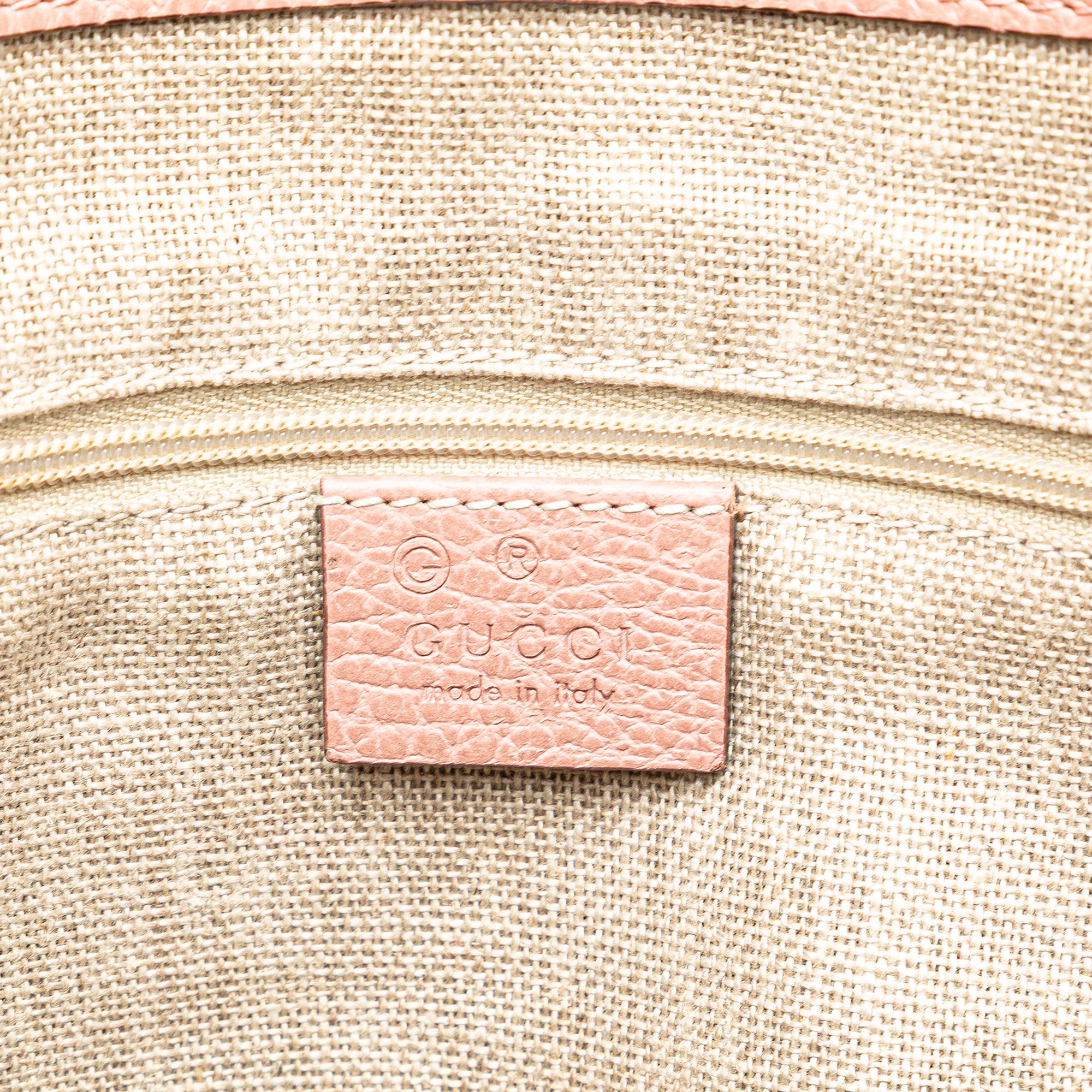 Dollar Calfskin GG Charm Satchel