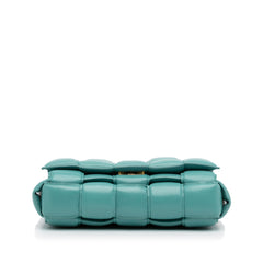 Nappa Intrecciato Padded Chain Cassette Satchel