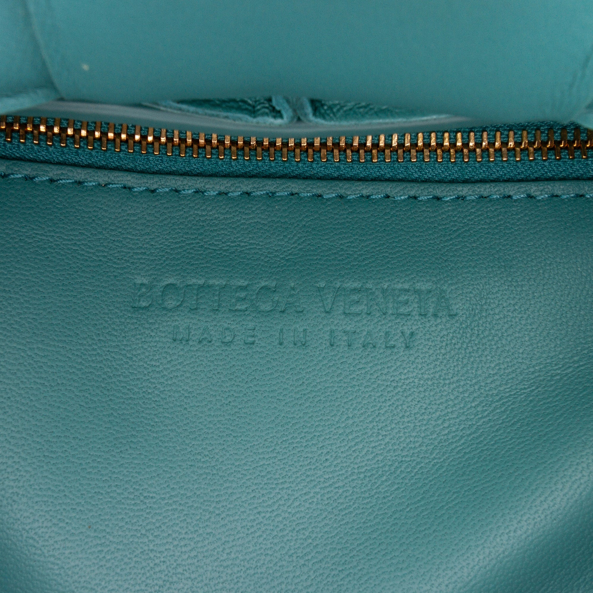 Nappa Intrecciato Padded Chain Cassette Satchel
