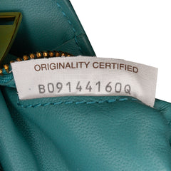 Nappa Intrecciato Padded Chain Cassette Satchel