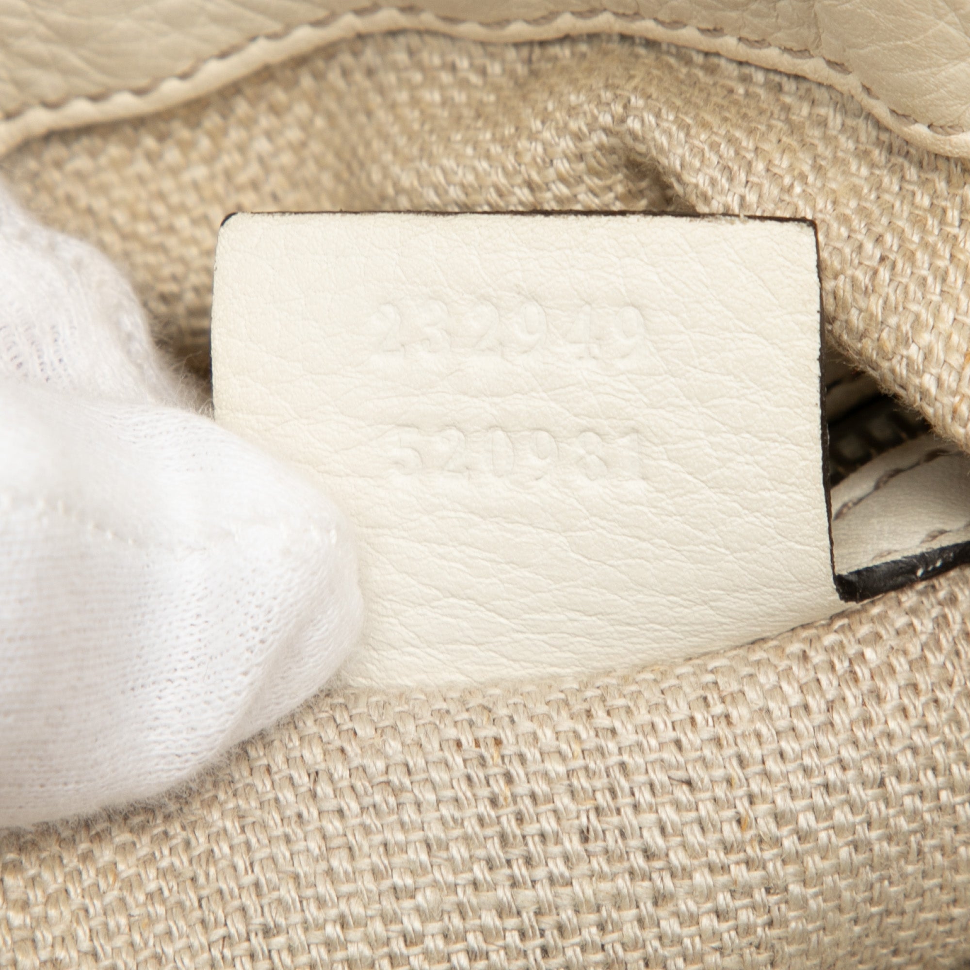 Large GG Canvas Icon Bit Satchel