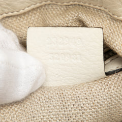 Large GG Canvas Icon Bit Satchel