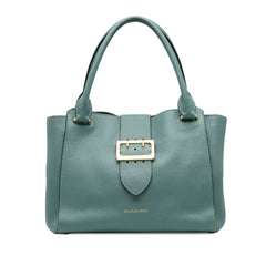 Medium Grained Calfskin Buckle Tote