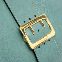 Medium Grained Calfskin Buckle Tote