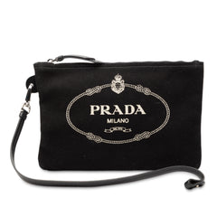 Canvas Canapa Logo Pouch