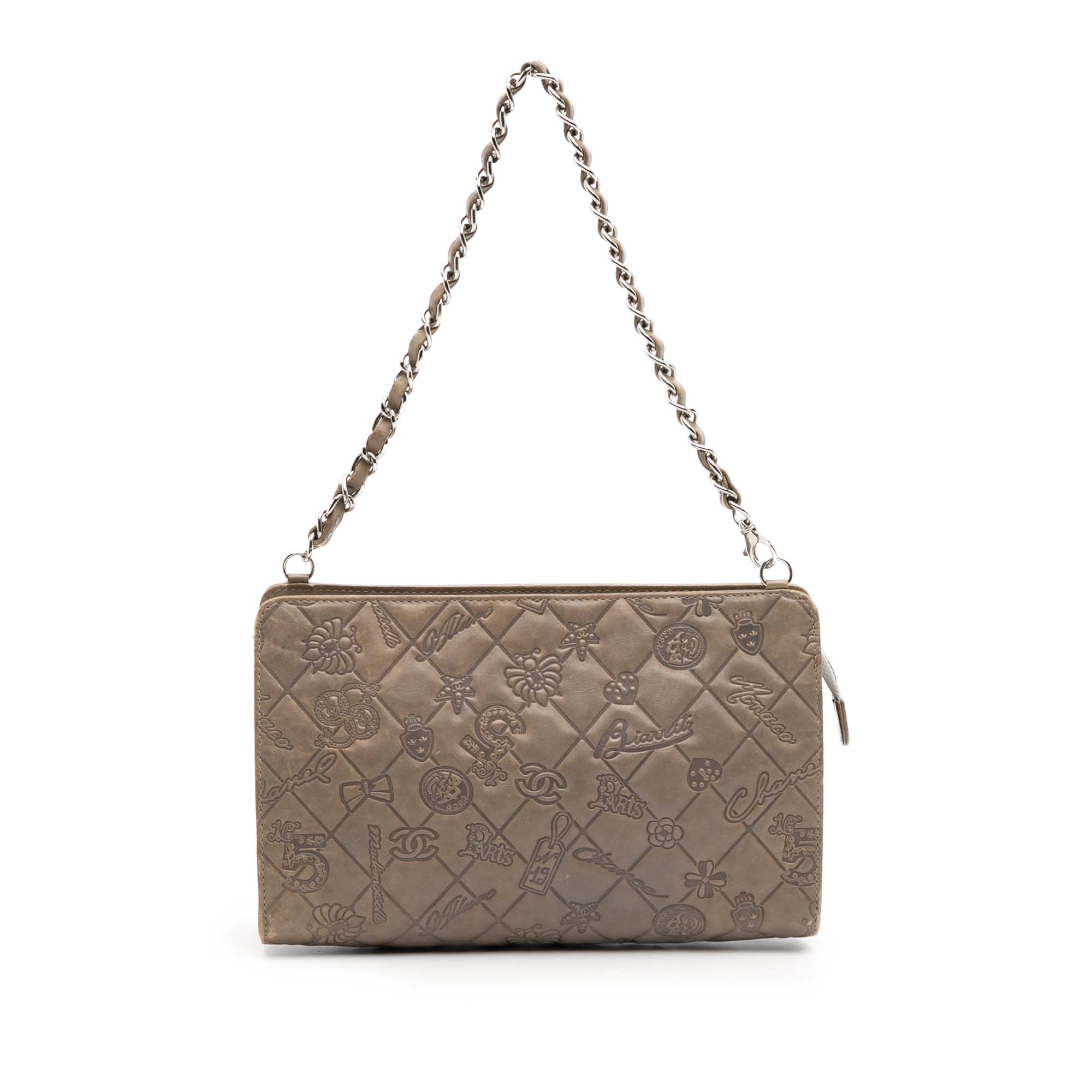Embossed Lambskin Lucky Symbols Pochette