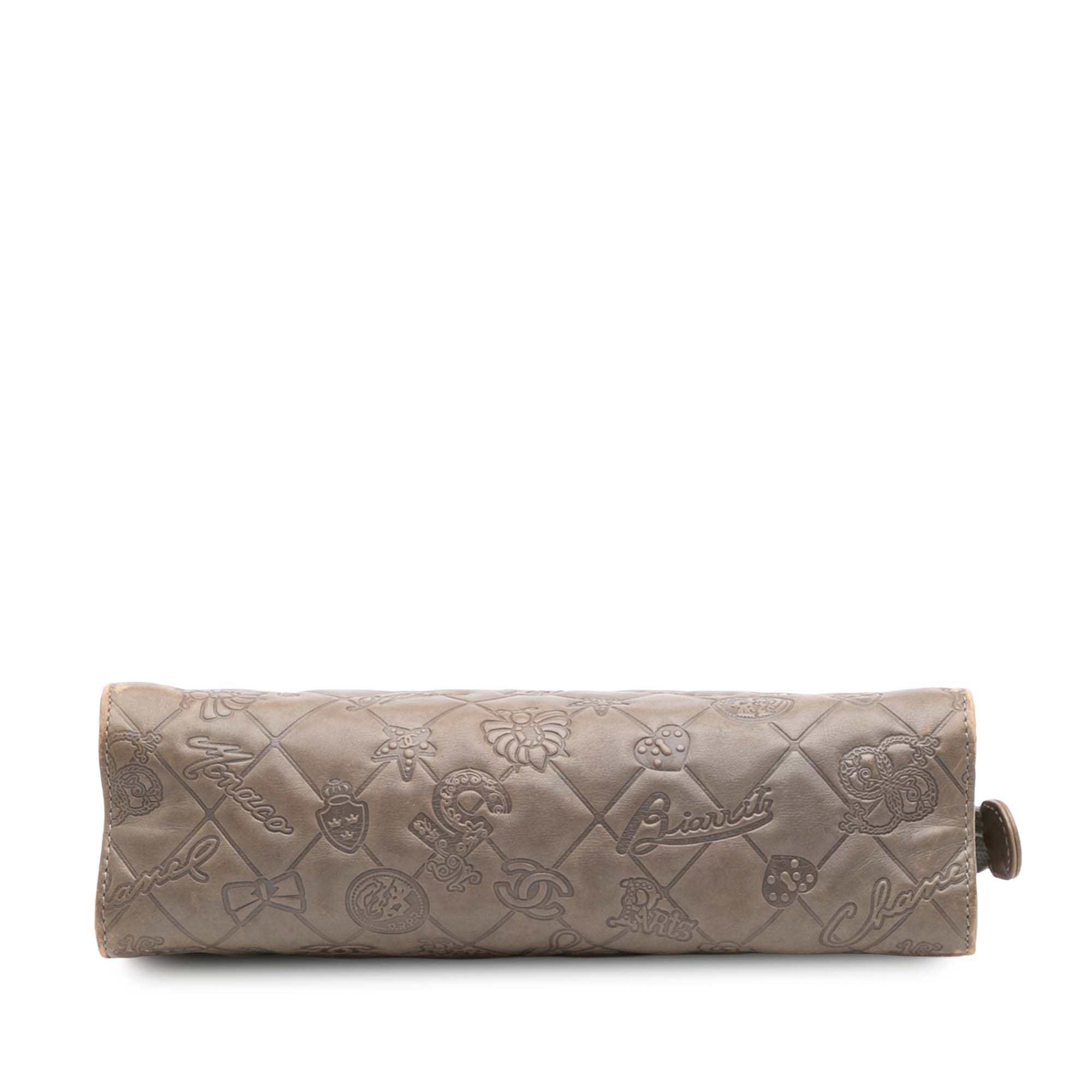 Embossed Lambskin Lucky Symbols Pochette