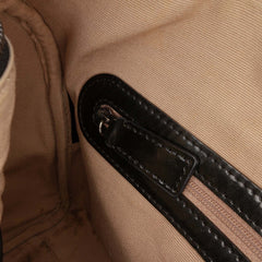Supernova Check Coated Canvas Boston Bag