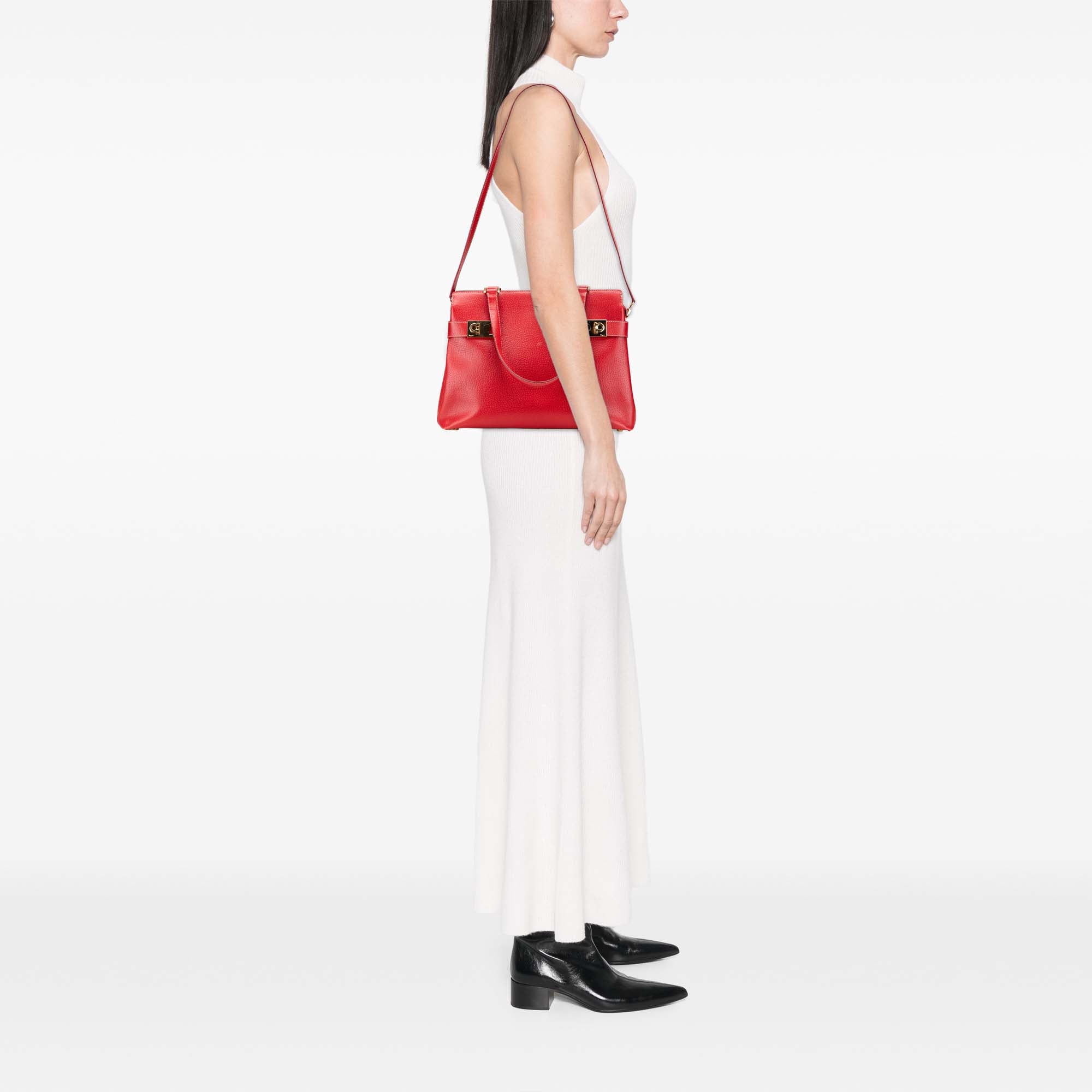 Leather Nencia Satchel