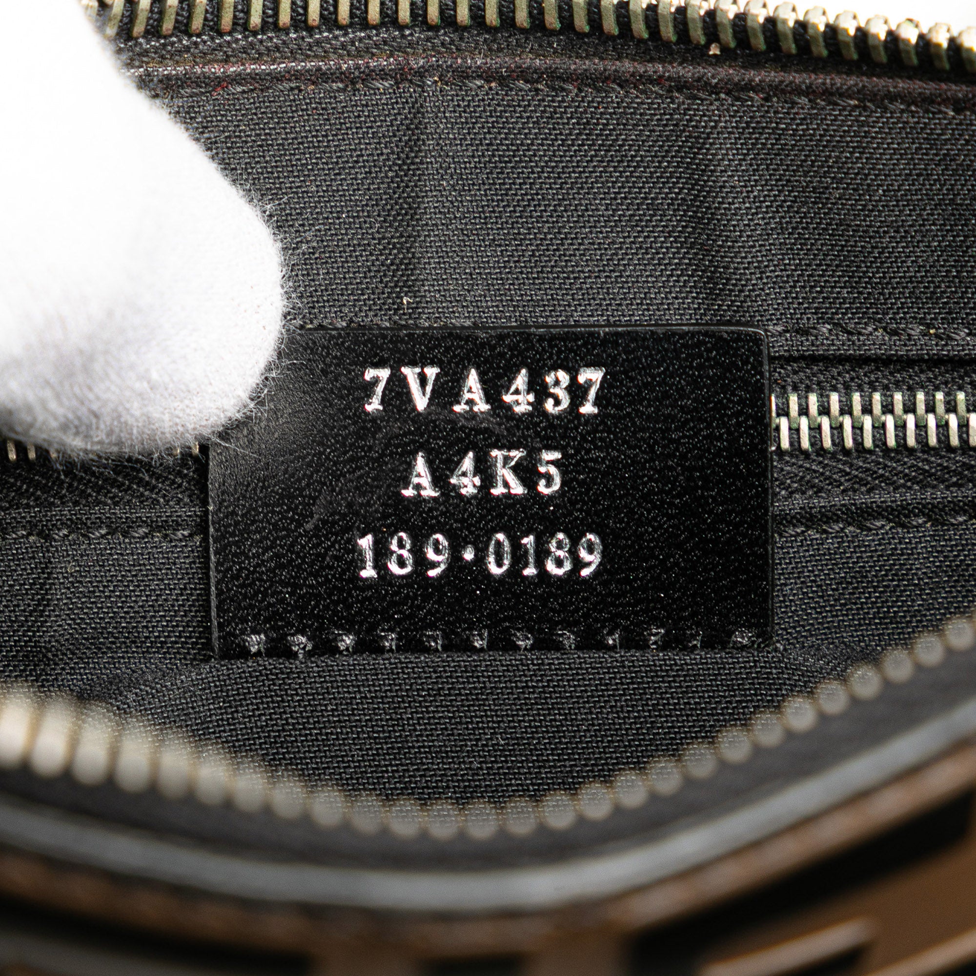FF Embossed Leather 1974 Crossbody