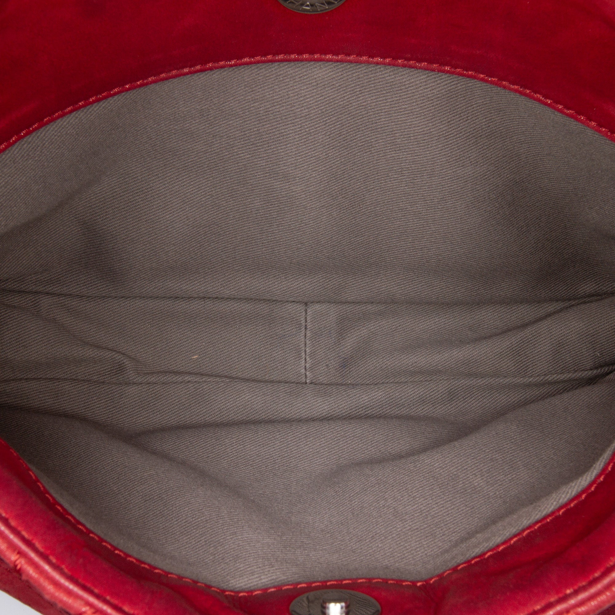 Quilted Iridescent Calfskin Relax CC Satchel
