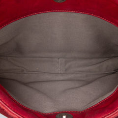 Quilted Iridescent Calfskin Relax CC Satchel