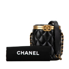 Mini Lambskin Crown Box Bag