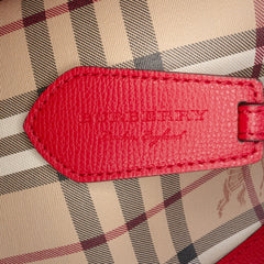 Haymarket Check Coated Canvas Lorne Bucket Bag