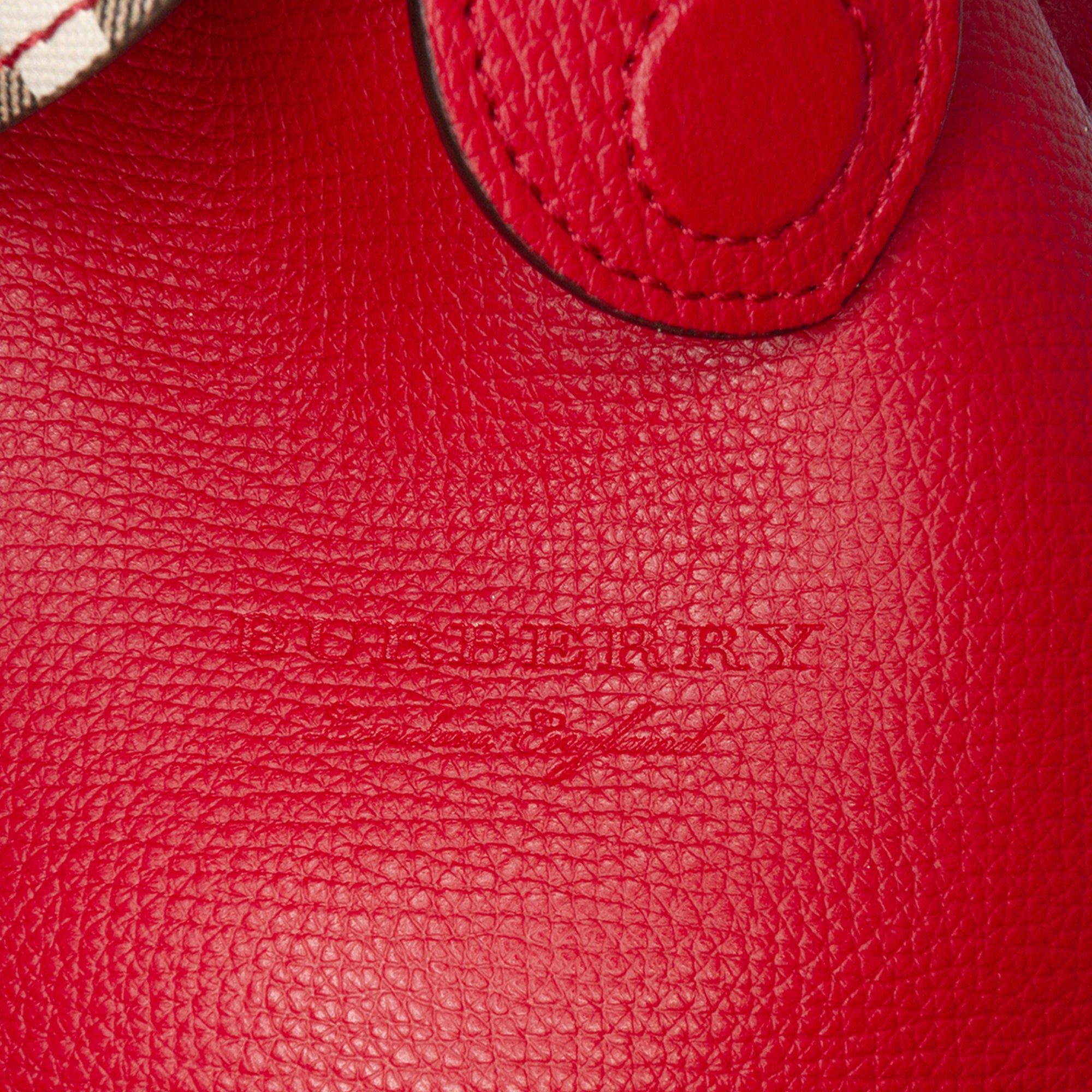 Haymarket Check Coated Canvas Lorne Bucket Bag