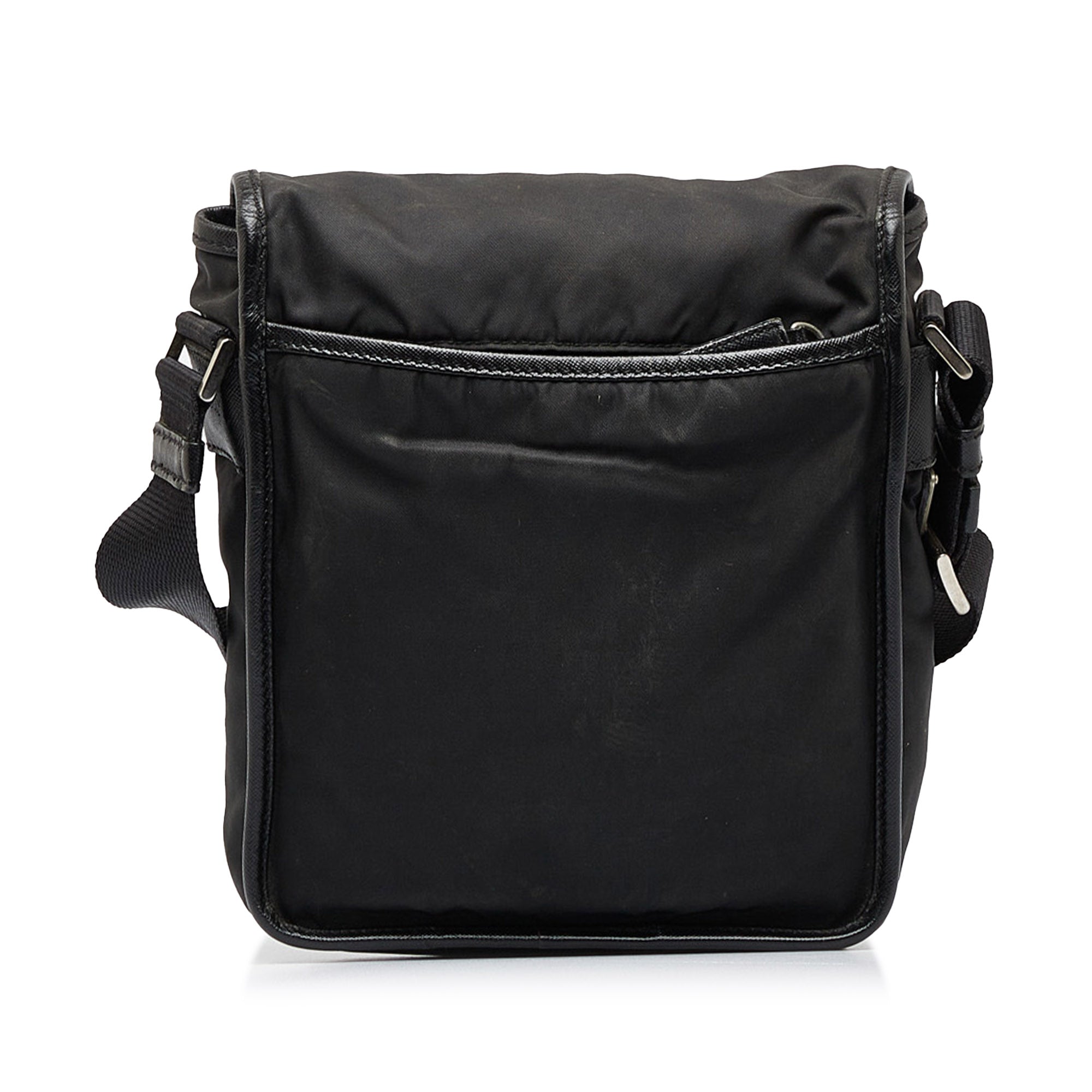 Tessuto Buckle Messenger Bag