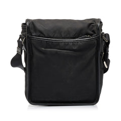 Tessuto Buckle Messenger Bag