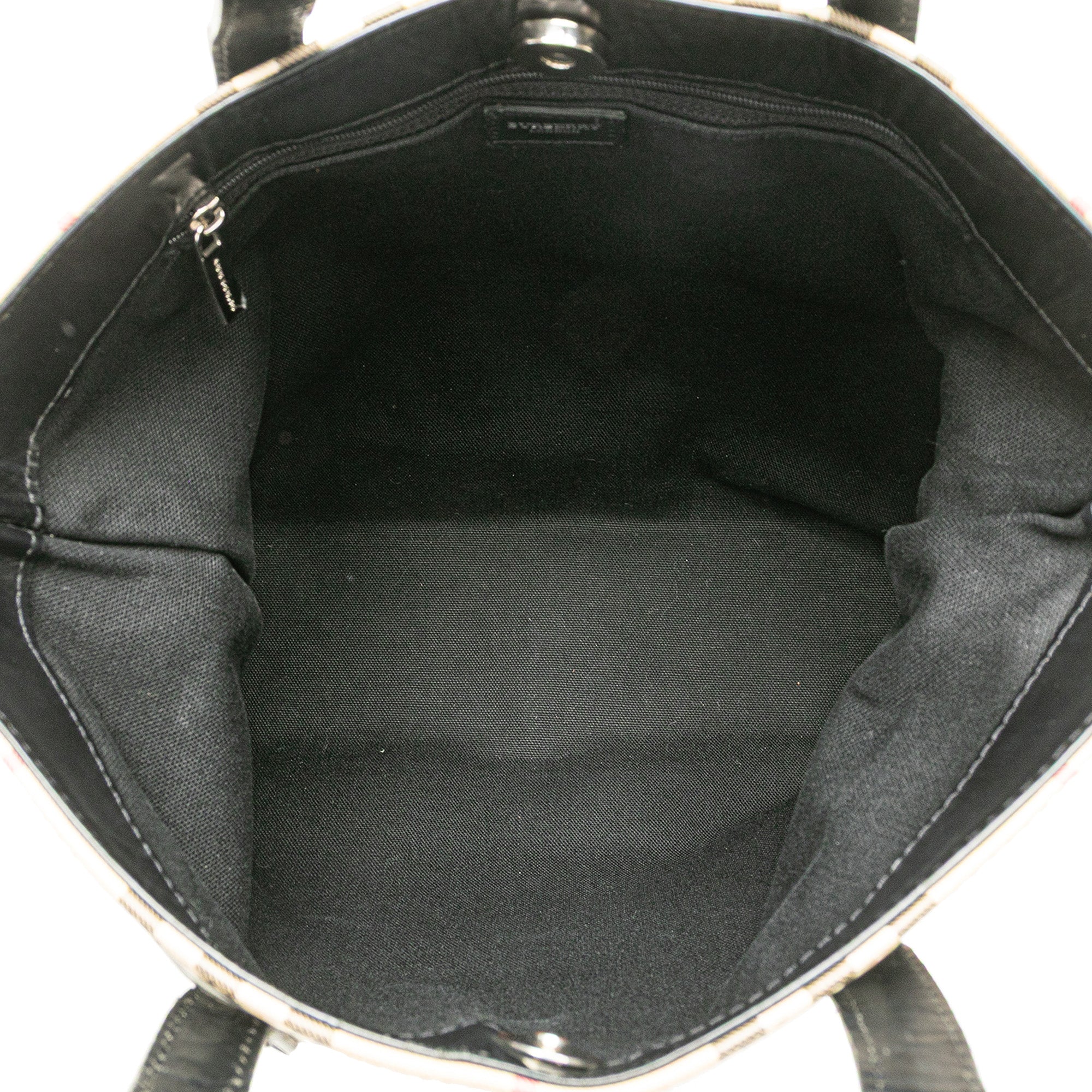 House Check Coated Canvas Tote